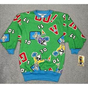 NWT RARE Vintage Kaboom Pullover Sweater Youth‎ Kids Small Dead Stock USA Made